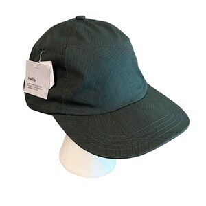 TO THE MARKET Green Leaf Plant Print Snap Back Adjustable Baseball Cap Hat